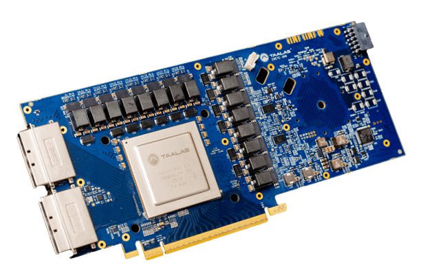 Taalas HC1 technology demonstrator board