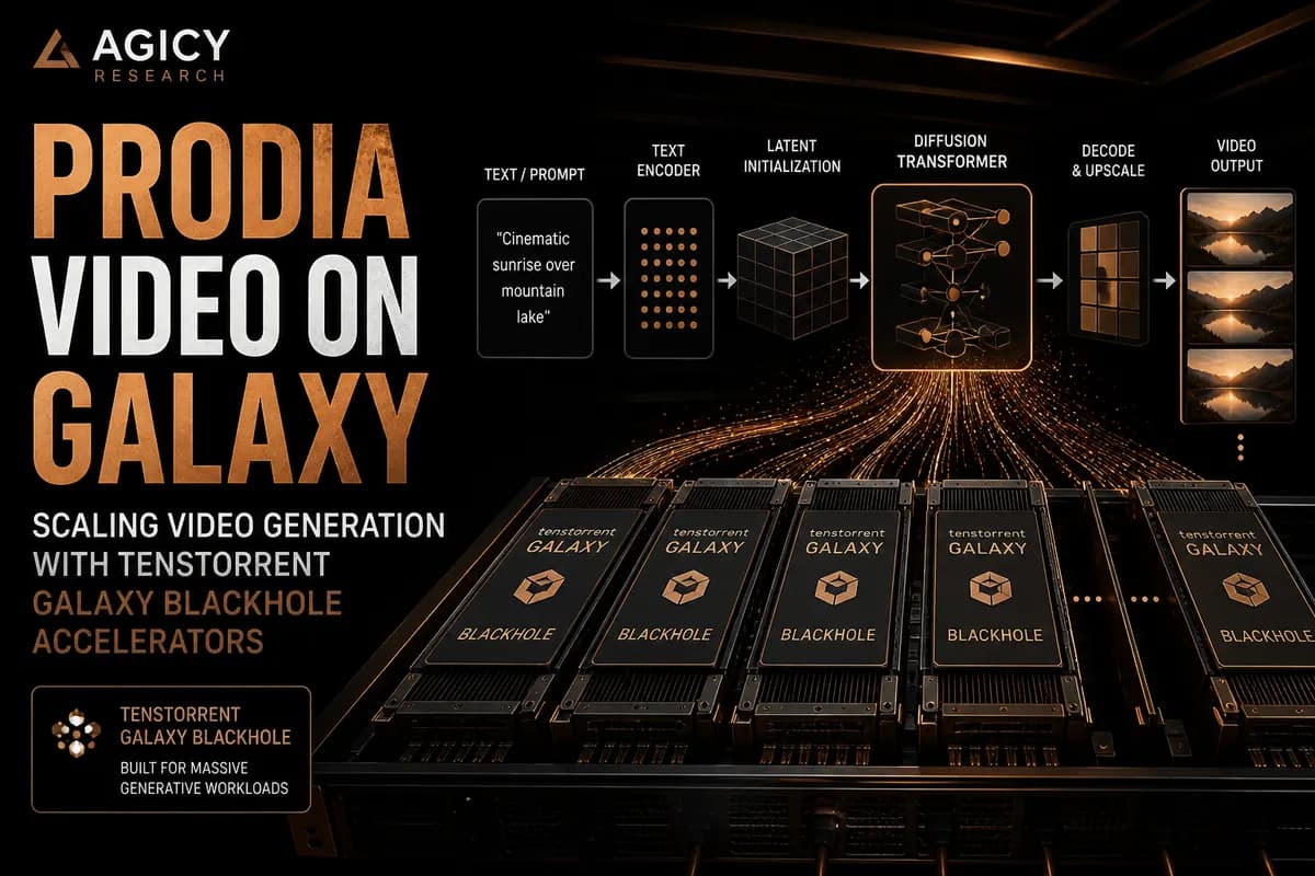 Prodia × Tenstorrent Galaxy: Video-Gen Reference Workload
