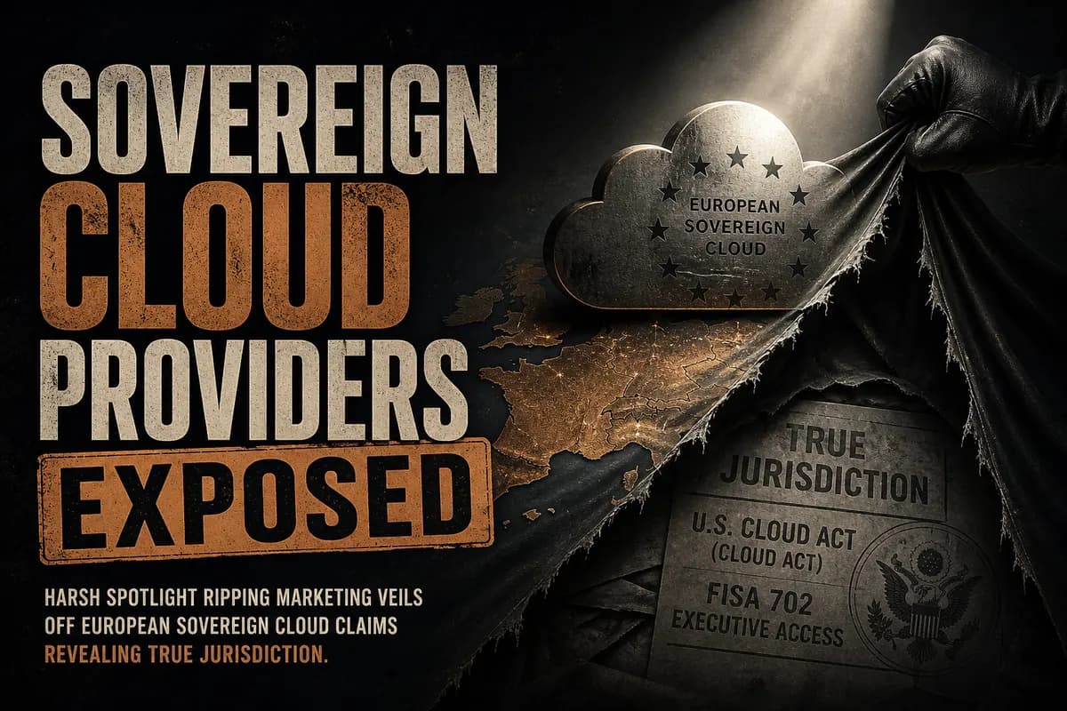 European Sovereign Cloud Comparison 2026