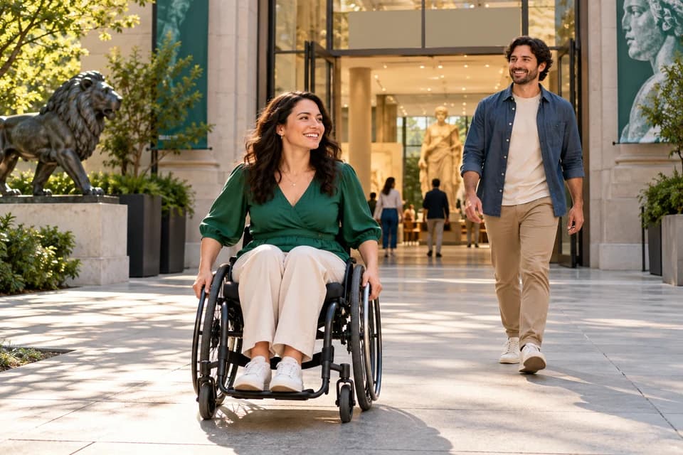 Accessible visits fictional guide inspiration