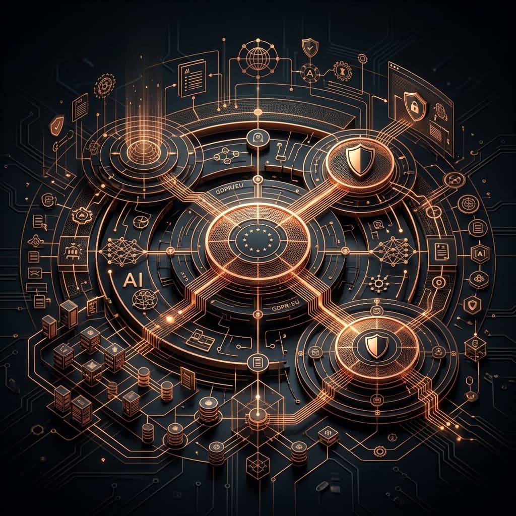 EU regulatory compliance framework — GDPR, NIS2, DORA, Solvency II