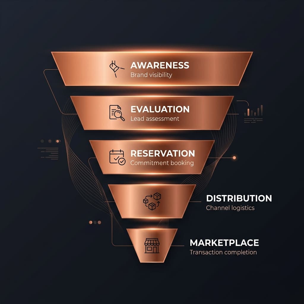 VC Partner Funnel — from awareness to marketplace
